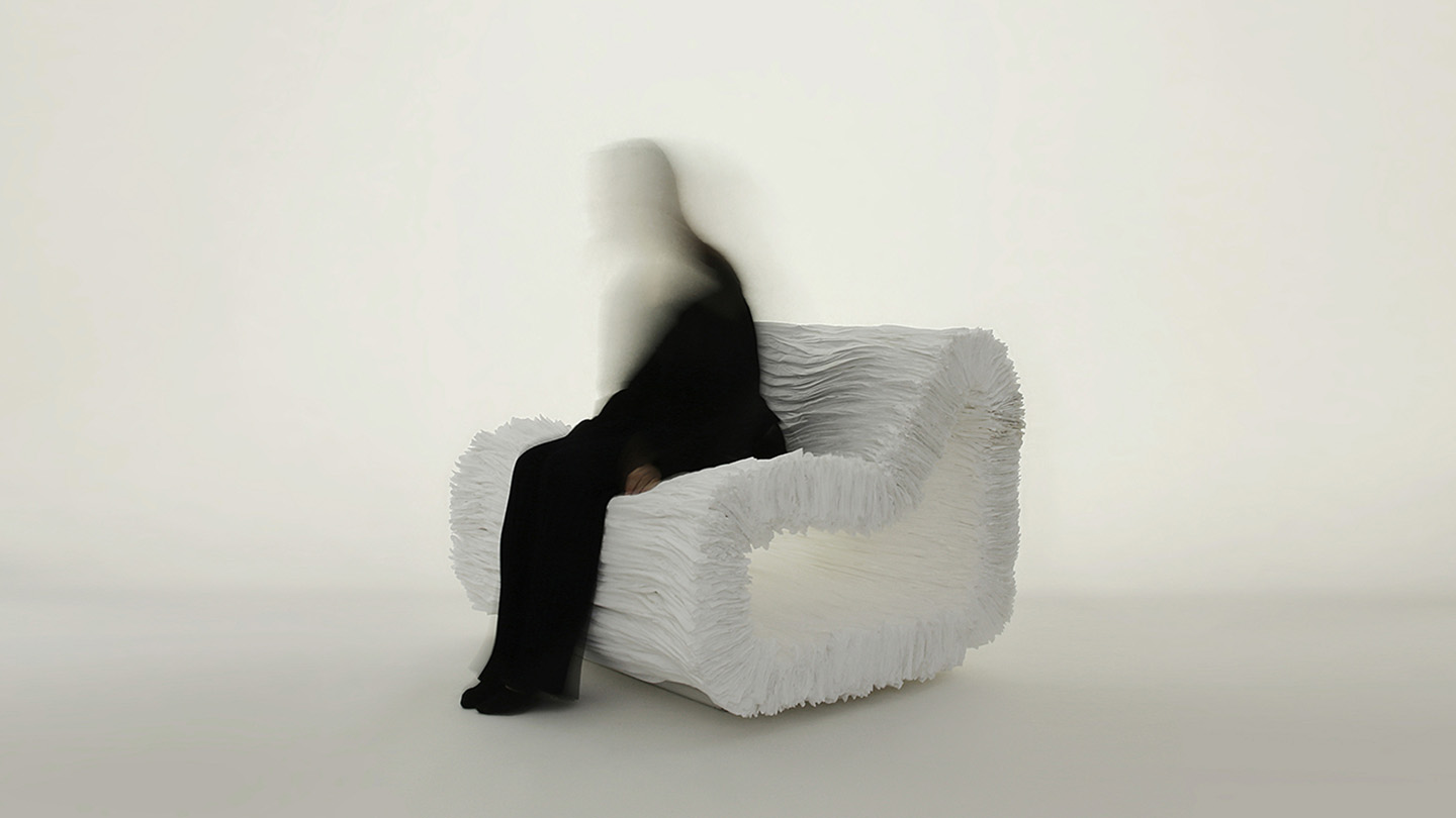 羊舍折纸沙发“云”，被法国蓬皮杜艺术中心永久收藏